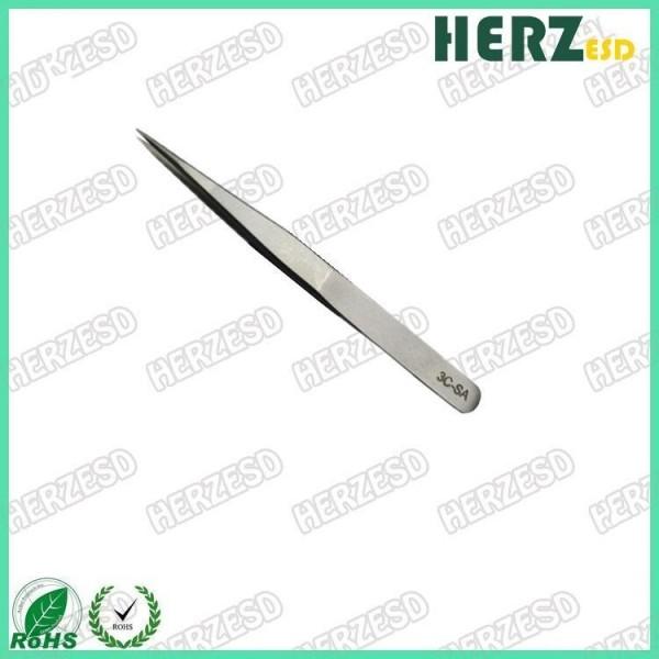 Length 110mm Electrostatic Discharge Tools Stainless Steel Material Straight