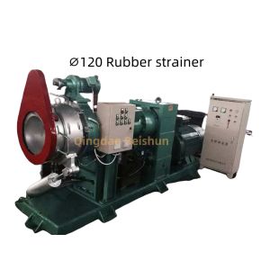  Hot Feed Rubber Strainer Capacity 300kg/H For Filtering Rubber Manufactures