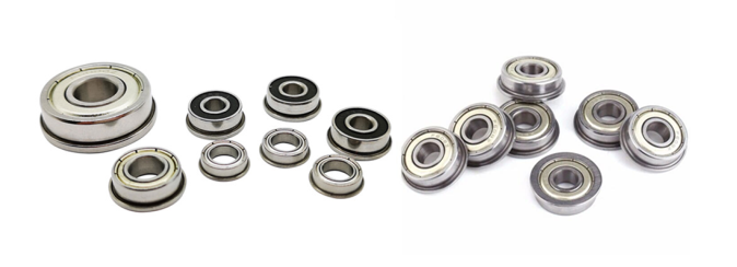 Deep Groove Structure Flanged Ball Bearing F696ZZ F696 2RS for Vibration Value Z1 Z2 Z3