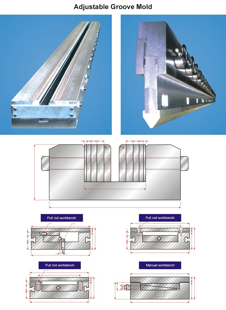 Sheet Metal Forming Press Brake Die Hydraulic Press Brake Punch And Die