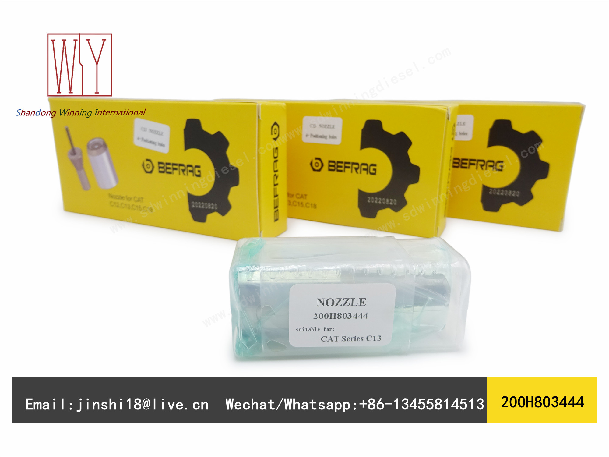 BEFRAG BRAND NEW FUEL NOZZLE 200H803444 FOR C13 FUEL INJECTOR