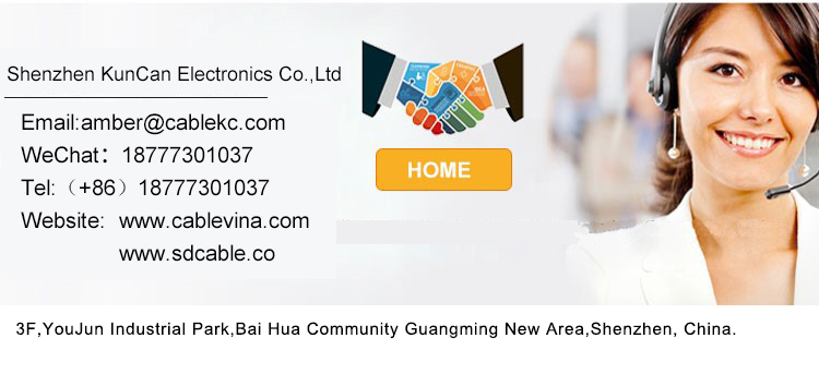 IP11 Home Appliance Power Cord 0.5m With 3 Core H05VV-F Cable 3*0.75/1.0/1.5mm2