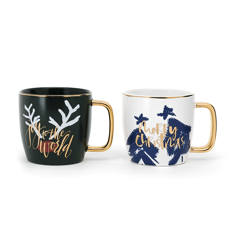 Custom Sublimation Mugs Coffee Camp Outdoor Christmas Ceramic Mug With Logo DW-01A04