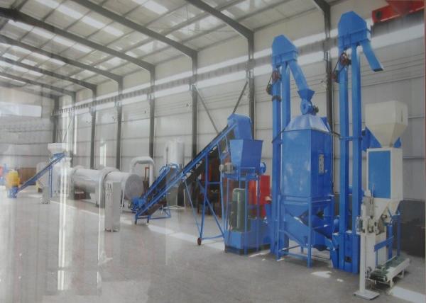 High Capacity Wood Pellets Production Line For Bamboo , Empty Fruit Branch ,