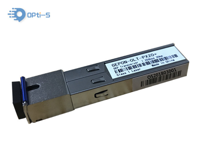 EPON OLT SFP Module PX20+ 20km , SC / PC Apply In OLT Device ZTE Huawei Fiberhome TX1490 RX1310
