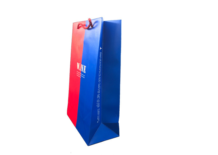 Decorative Fancy Double Wine Bottle Gift Boxes Customized Logo Printing