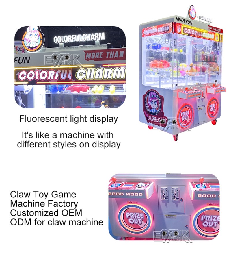 Coin Operated Prize Vending Machine Claw Toy Crane Machine