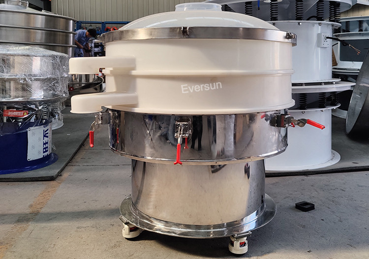 Round Plastic Vibrating Screen For Chemical Particle Powder