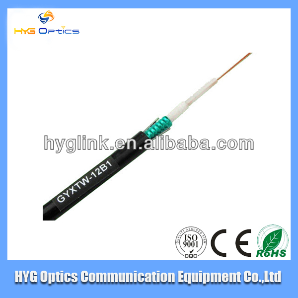GYXTW Outdoor Fiber Cable With HDPE Sheath Water Blocking