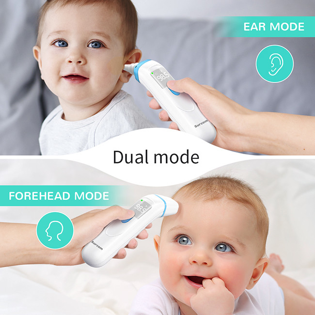 Medical Forehead Ear Non Contact IR Thermometer Gun