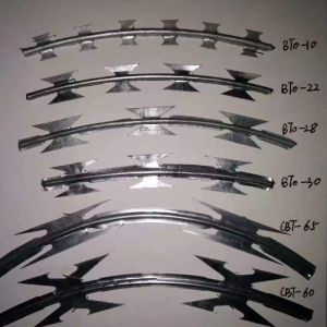  30 Loops BTO-22 Concertina Razor Wire Coil Manufactures