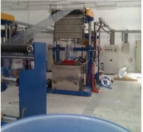 Durable Plastic Film Blowing Machine Single Lift Blowing Unit Variable Speed
