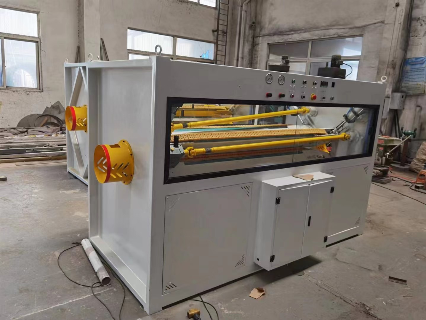 Full Automatically PVC Pipe Extruder PVC Eraser Rubber Making Machine with PVC Powder