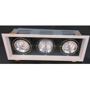  AC100-240V High Brightness Three Heads LED COB Grilles Lamp Manufactures