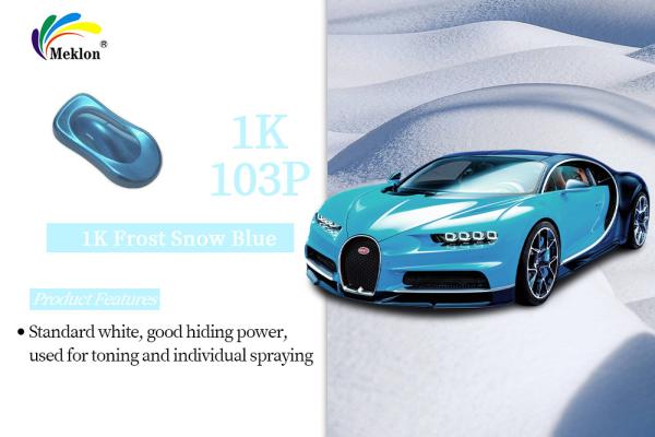 Good Gloss 1K Frost Snow Blue Color Tinters Car Coating Repair Auto Refinish