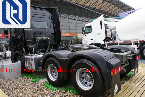 D10.38 Engine 420HP Prime Mover Truck 6X4 , 12 Wheel Tractor Head Truck