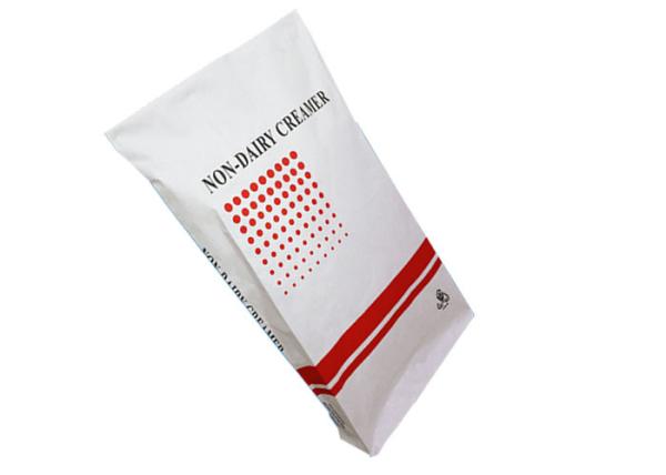 Food Safe White Kraft Paper Bags Agricultural Wheat Flour Packaging Valve Paper