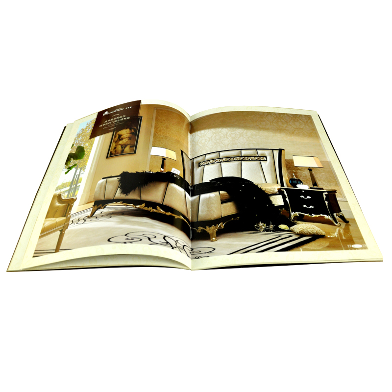 A4 Film Lamination Personal Magazine Book Printing Customized Glossy Finish