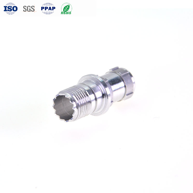  Precision CNC Turning Connector Housing Shell Adapter ±0.01mm Manufactures