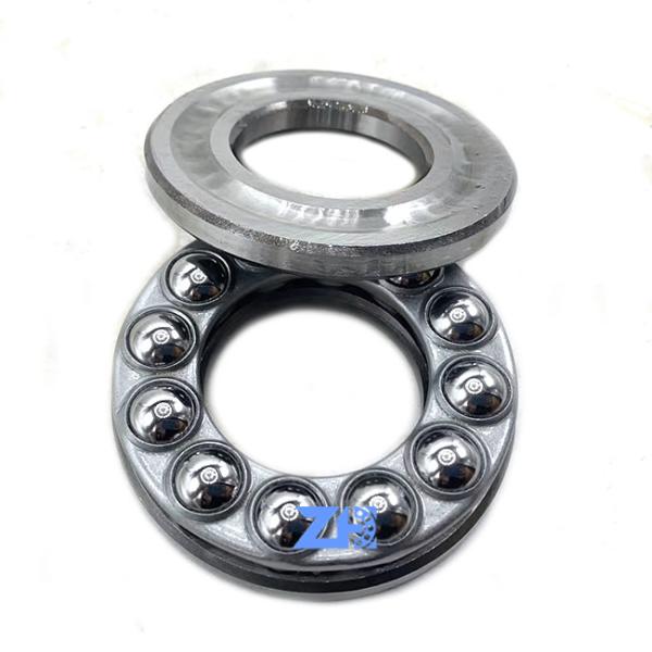 Thrust ball bearing 51307 steel cage brass cage chrome steel material single row