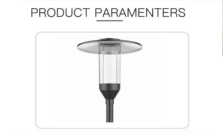 ENEC 60W 100W Post Top Urban LED Lights for Garden