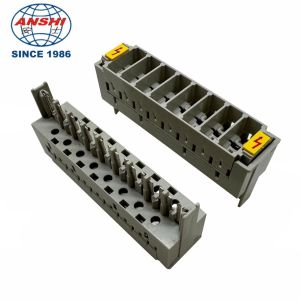  8 Pairs LSA Plus Module 2 Pole Gas Tube Arrester GDT Magazine Manufactures