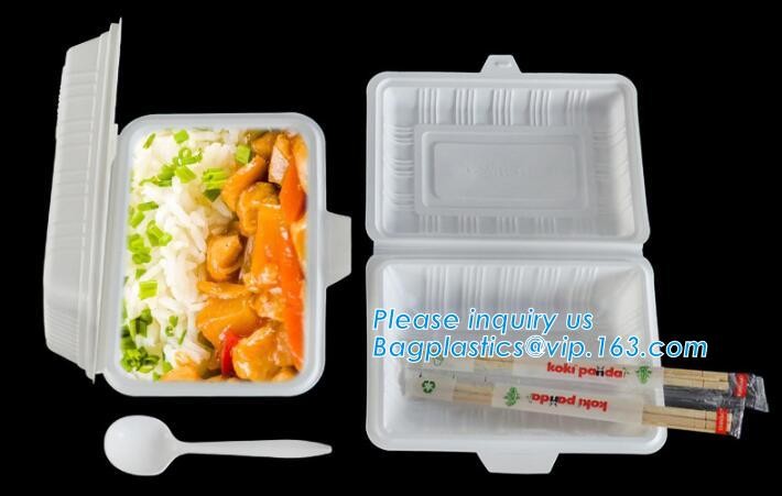 Meal Prep Containers Free Sample Bento Lunch Box Biodegradable Food Container Plastic Wheat Straw Lunch Box bagplastics