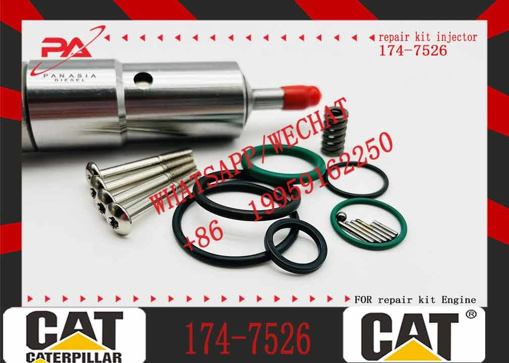 174-7526 Fuel Injector for Caterpillar 3412E Engine Common Rail Injector 1747526 New iesel Engines
