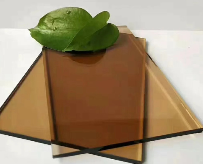 Customized Rectangle Colored Tinted Float Glass For Building