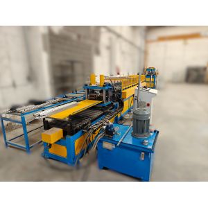 Double Row Roll Forming Machine with Wall Plate Structure Chain-Driven System