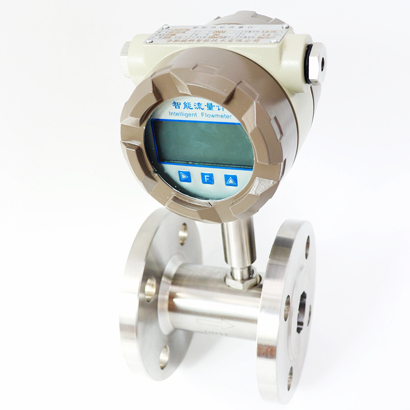 WNK IP65 Digital Water Flow Meter Turbine Type 4-20mA High Accuracy
