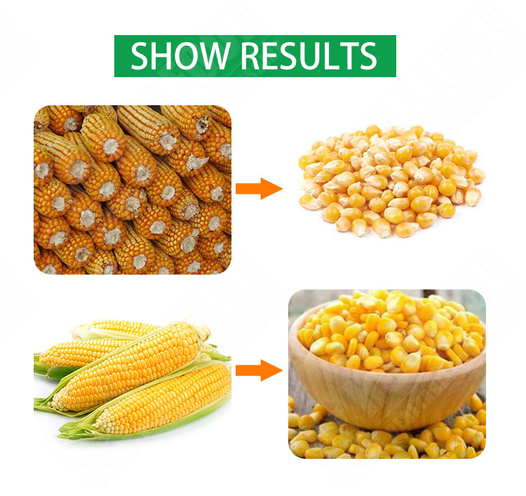 Stainless Steel Fruit Vegetable Processing Equipment Corn Sheller Machine
