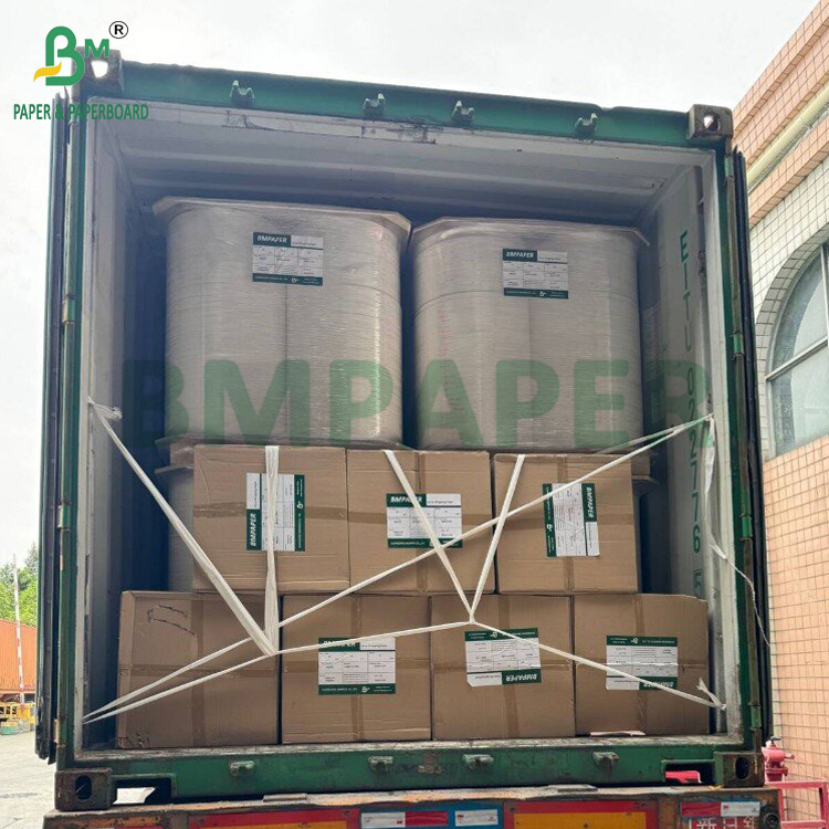 24gsm 28gsm Food Safe Straw Wrap Paper Roll 44MM 53MM High Durability