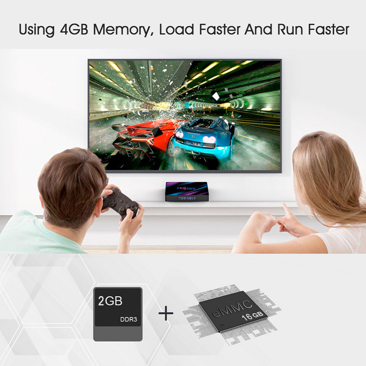 high quality H96 Max 3318 Smart TV Box Android 9.0 TV Box RK3318 Quad-Core WIFI 3D H.265 4K Set Top Box