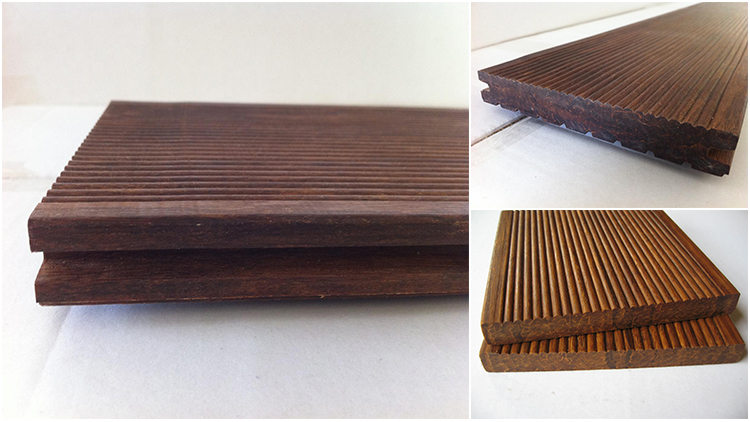 Bamboo Flooring System T G System Bpc Outdoor Strand Woven Thermo Treated Patio Board