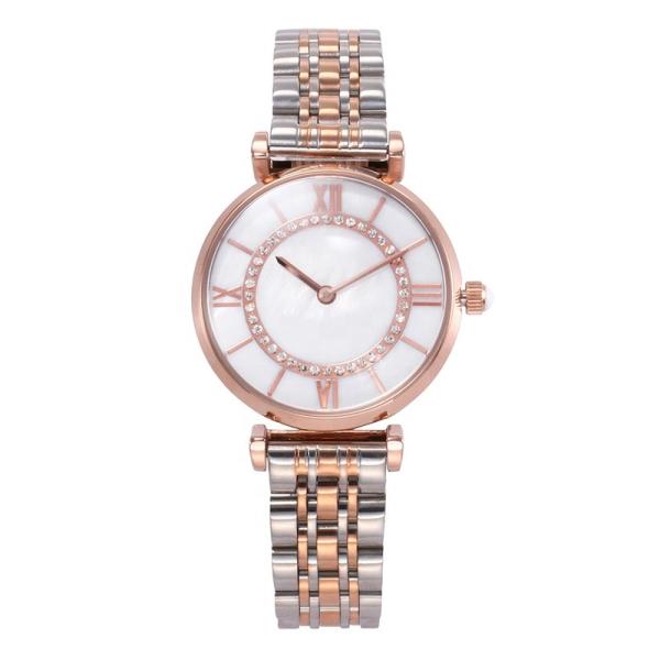 New 2019 Japan Movt Quartz Timepieces Stainless Steel Luxury Women Lady Watches