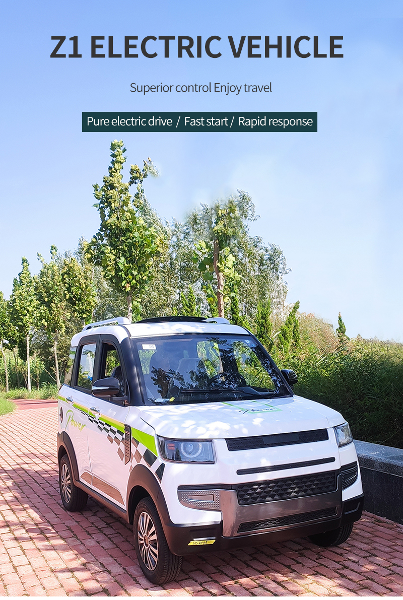 Small Size 1500kw Motor Integrated Front Axle Electric Car for Short Range City Travel
