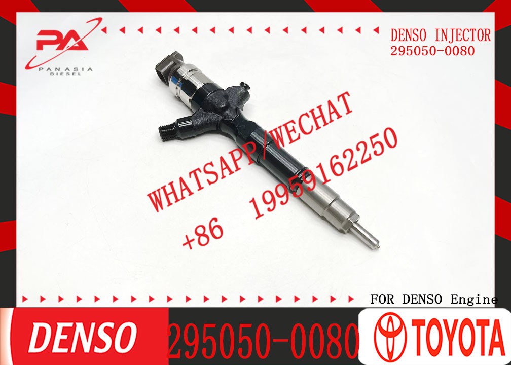 Common Rail Engine Diesel Fuel Injector 295050-0080 095000-7420 095000-7430 095000-7440 23670-30390 23670-39395
