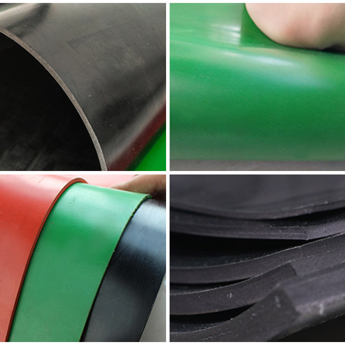 Sbr Natural 15mm High Temp Rubber Mat Sheet With Excellent Weather Resistance