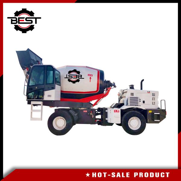Commercial Mobile Concrete Mixer Truck Mobile Cement Mixer Long Life Truck