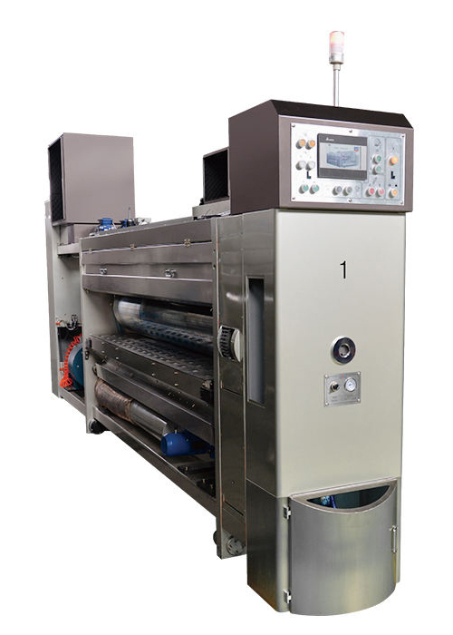 Vacuum Transfer Slotting Carton Box Printing Machine 250pcs/min