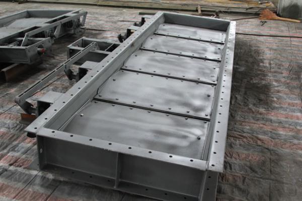 Coal Mill Outlet Insert Plate Type Isolation Door Reliable Operation Simple