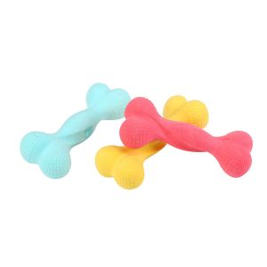 TPR Foaming Interactive Dog Bone Chew Toy 73g