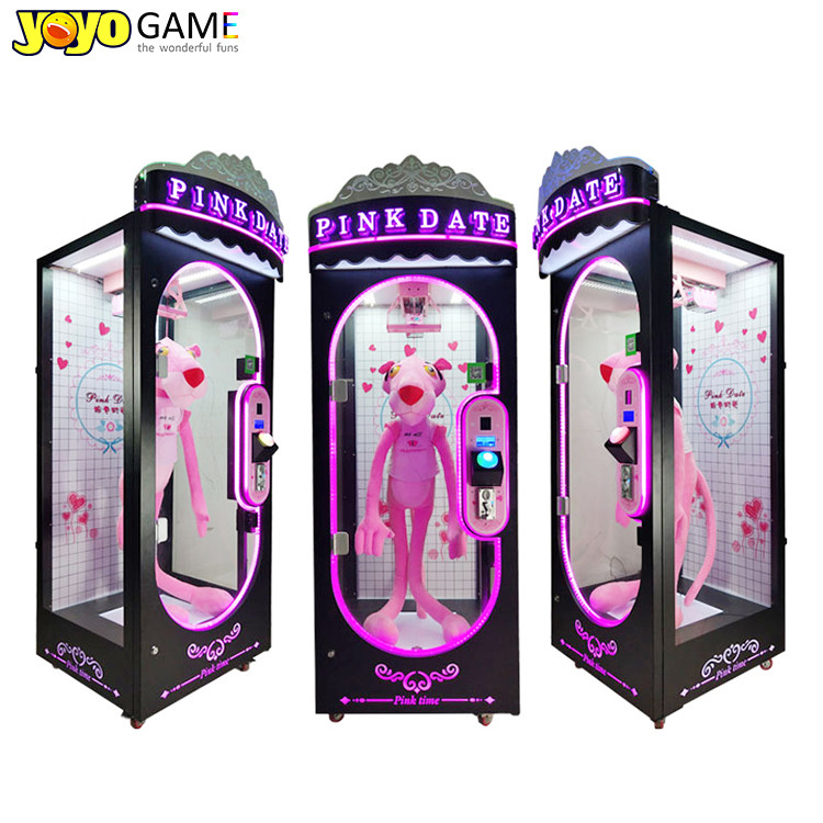 Cheap Amusement Park Coin Operated Skill Magic Cut 3 Win Arcade Gift Vending Game Machine with bill acceptor
