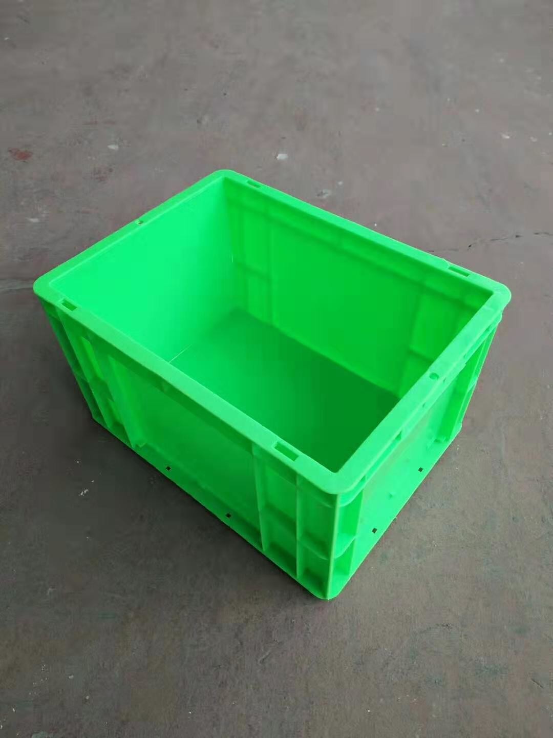 Eco Friendly Euro Stacking Containers 400*300 mm Virgin Plastic Color Customized