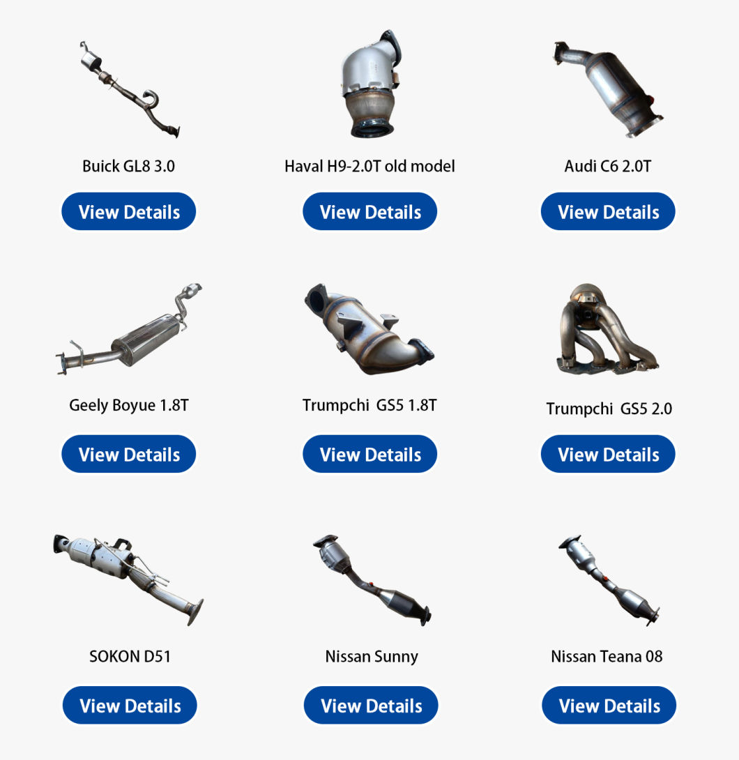 for Hyundai Elantra 1.8L KIA Soul 2.0L High Quality Stainless Steel Auto Catalytic Converter