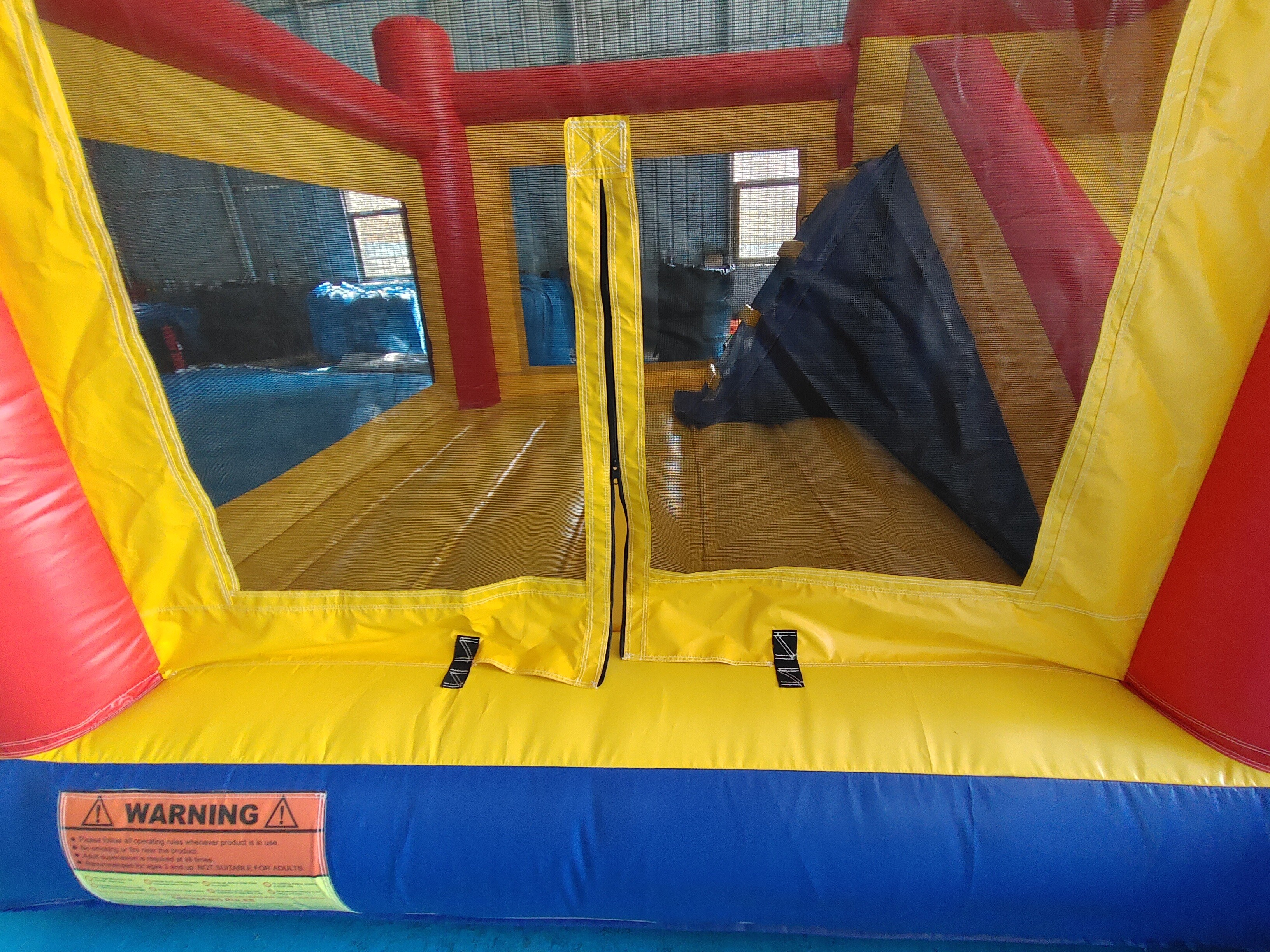 Commercial Inflatable Jumping House With Dry Slide Funny Inflatable Castle
