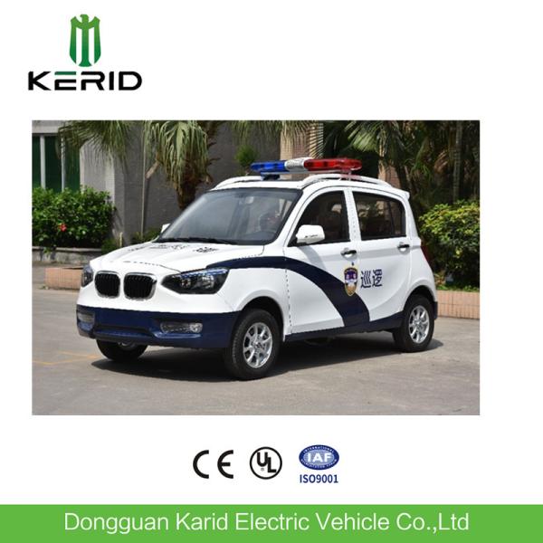 Modern 72V 3.5KW Electric Patrol Car , Closed Smart Electric Security Patrol