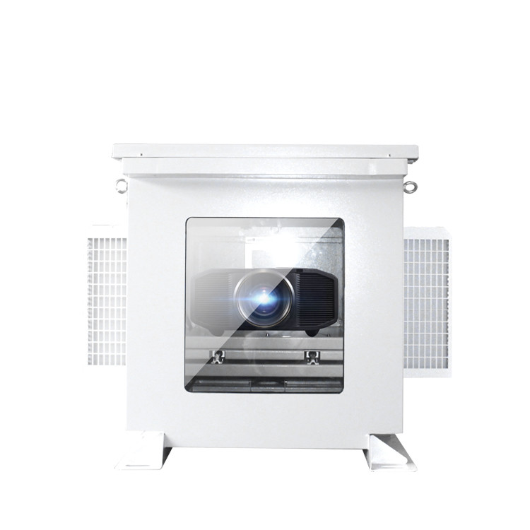 Ultra White Optical Glass Projector Hidden Cabinet Window Projector Housing Outdoor Waterproof Box