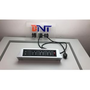 Furniture under table power socket with double usb charger for office power data